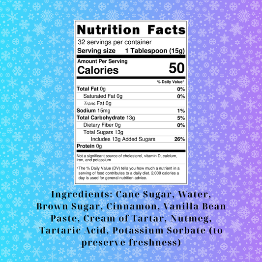 Snickerdoodle Syrup (16oz)