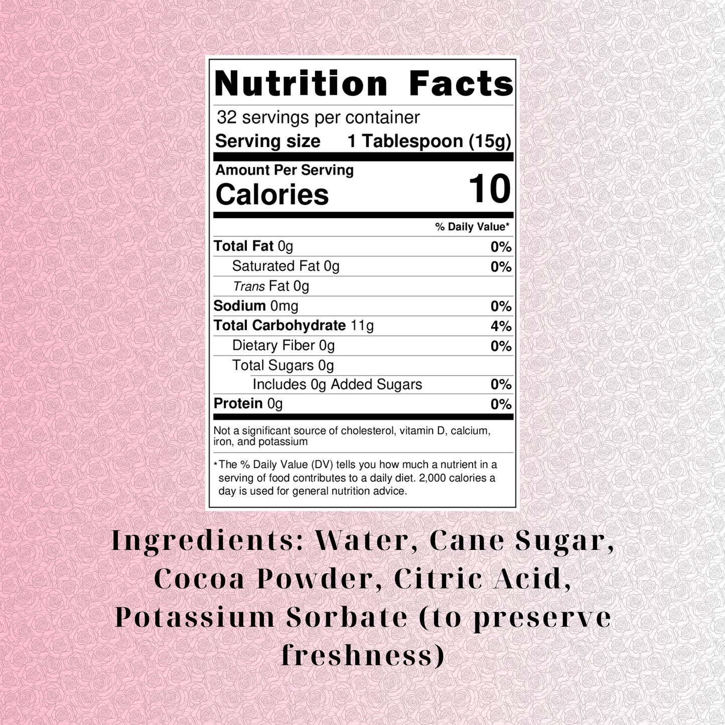 Sugar-Free Mocha (16oz)